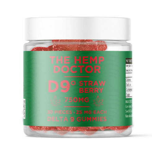 The Hemp Doctor D9 THC Gummies – 25mg