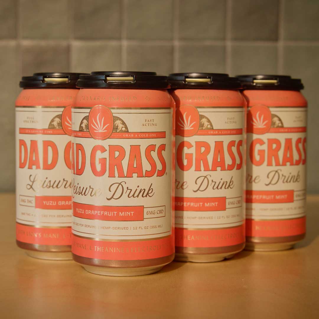 Dad Grass THC Drink - Yuzu Grapefruit Mint Best Price