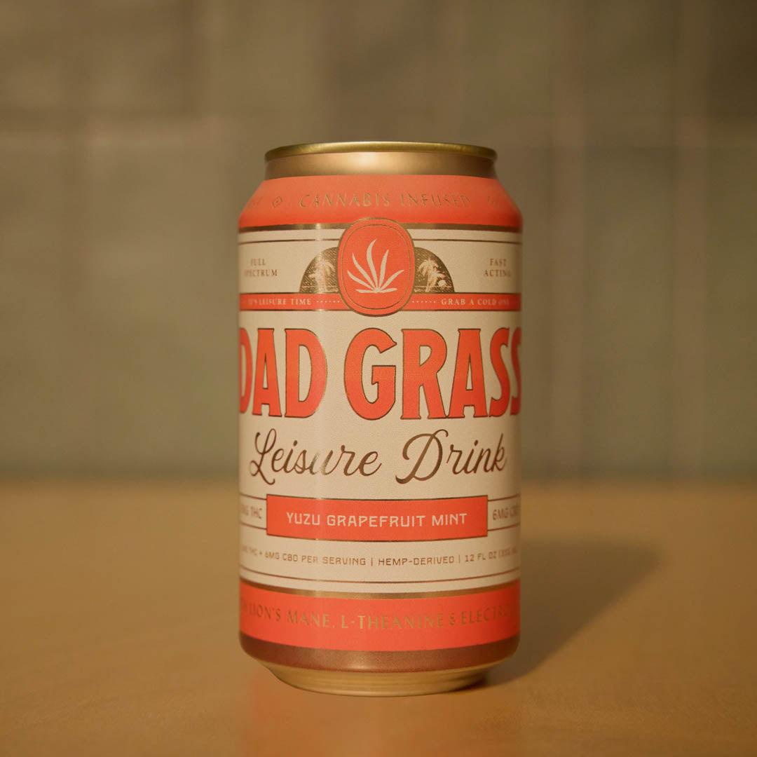 Dad Grass THC Drink - Yuzu Grapefruit Mint