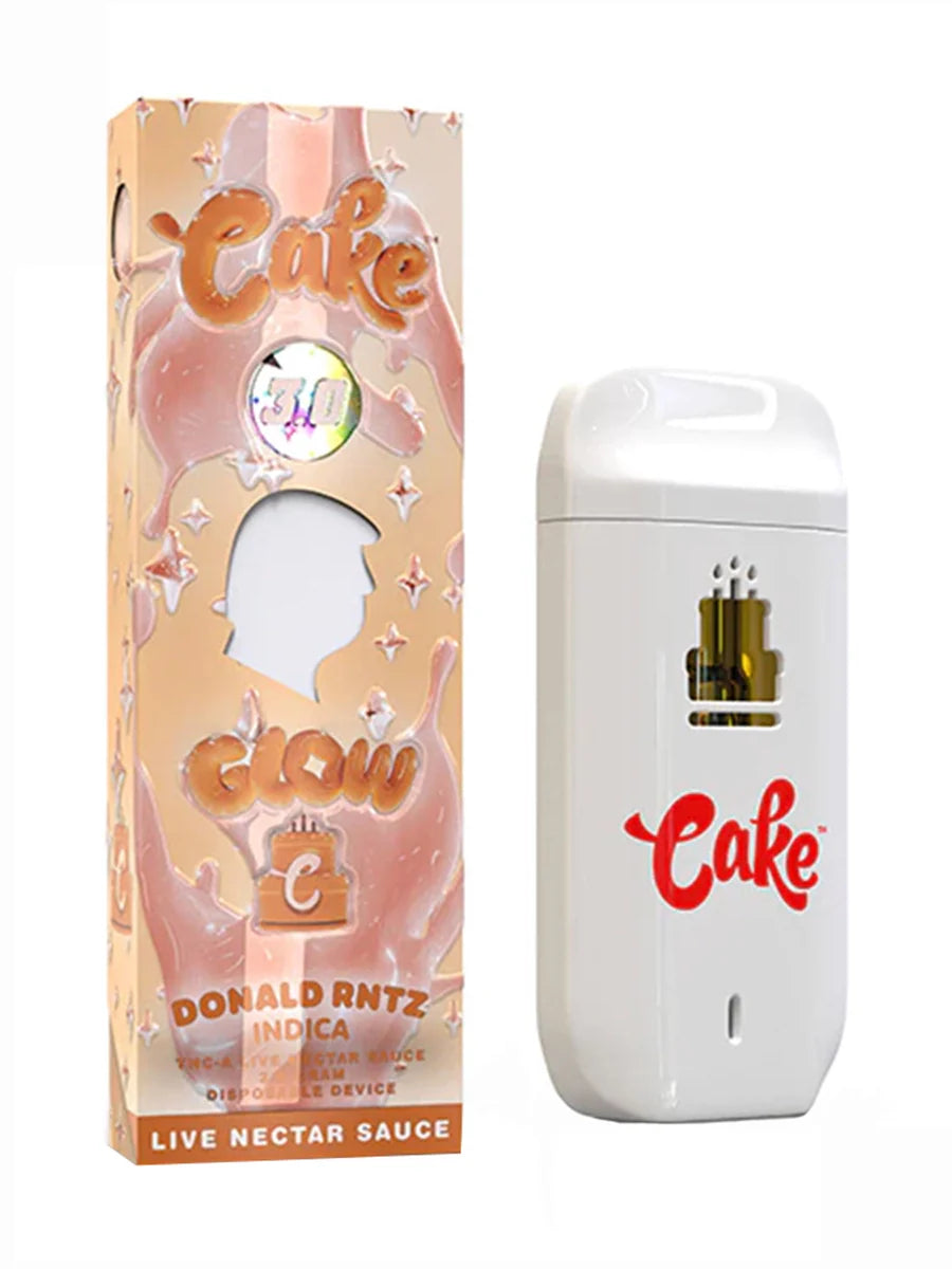 Donald RNTZ Cake Glow THC-A Disposable 3G Best Price