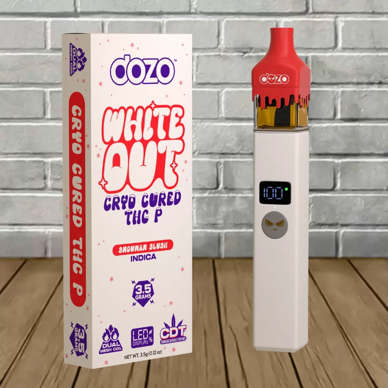 Dozo White Out Cryo Cured THCP Disposable 3.5g