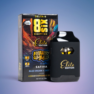 Eighty Six Canna Beast – Juicy Peach Delta-9 THC Vape Cartridge