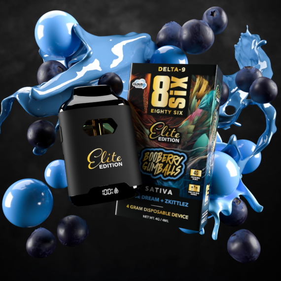 Eighty Six Canna Beast – Cherry Pom Delta-9 THC Vape Cartridge