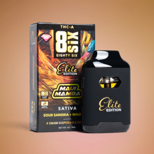 Eighty Six Mango Chee THCa Liquid Diamonds 2G Disposable Vape (Mango Lychee Runtz)