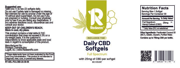 Full-Spectrum CBD Softgels