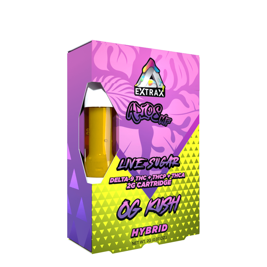 Binoid THCA + D9P 2G Cartridge Live Sugar Adios – Extrax