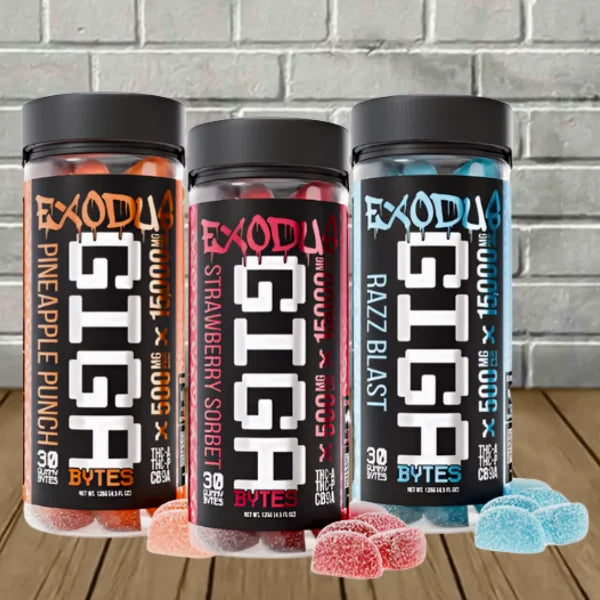 Exodus Gigabytes Gummy Bytes 15000mg