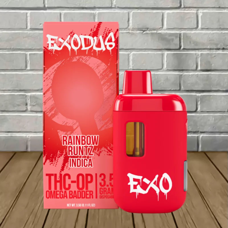 Exodus Omega Badder 3.5g THC-OP Disposable Vape