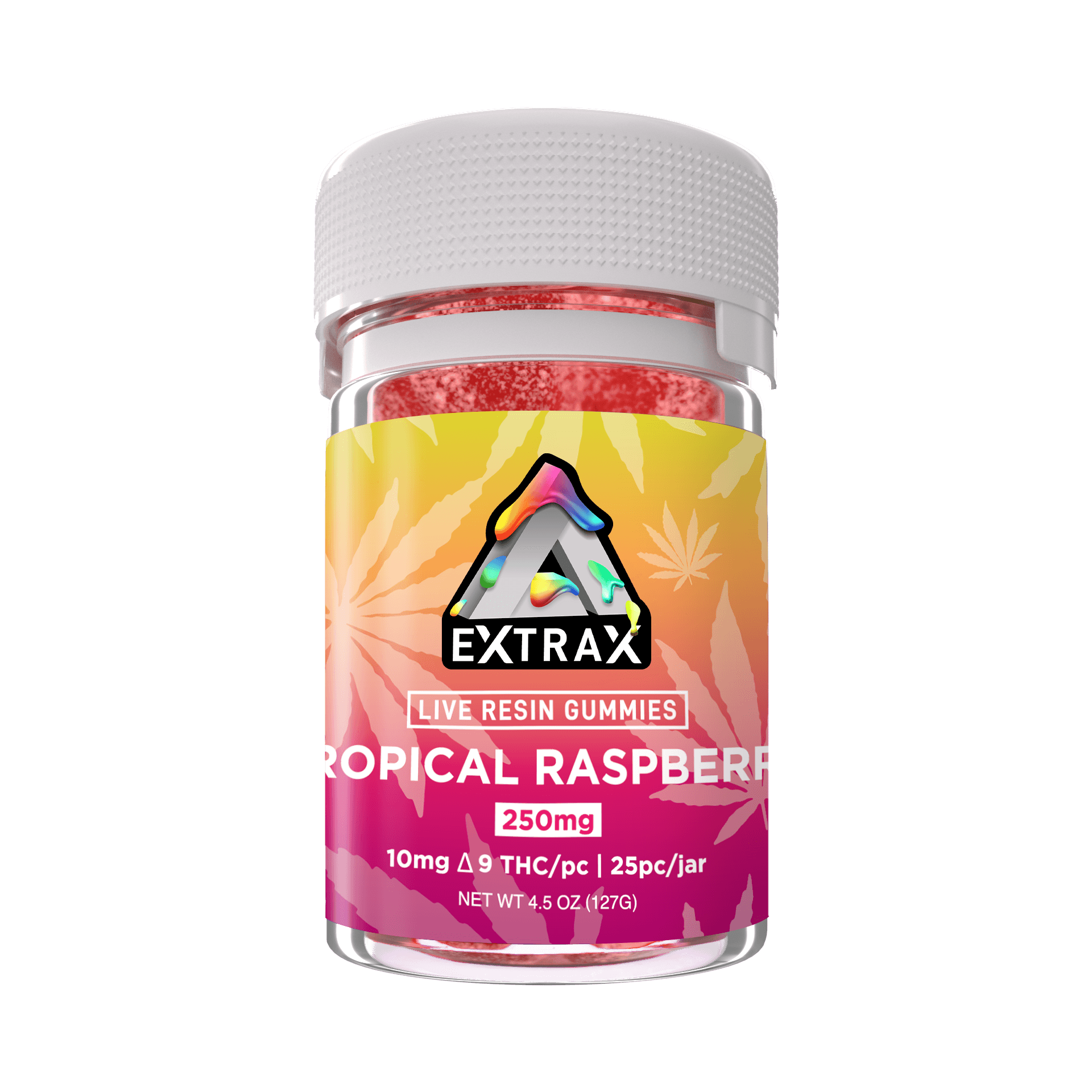 250mg Pure Live Resin Delta 9 Gummies – Delta Extrax Best Price