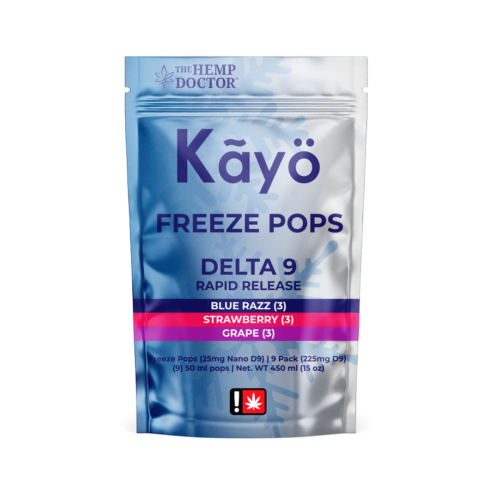 The Hemp Doctor Kayo Delta 9 Freeze Pops (25mg)