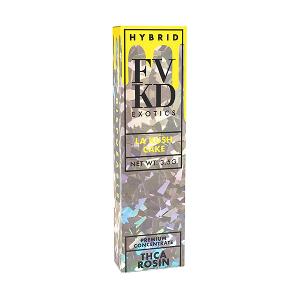 LA Kush Cake FVKD Exotics THC-A Rosin Disposable 3.5G Best Price