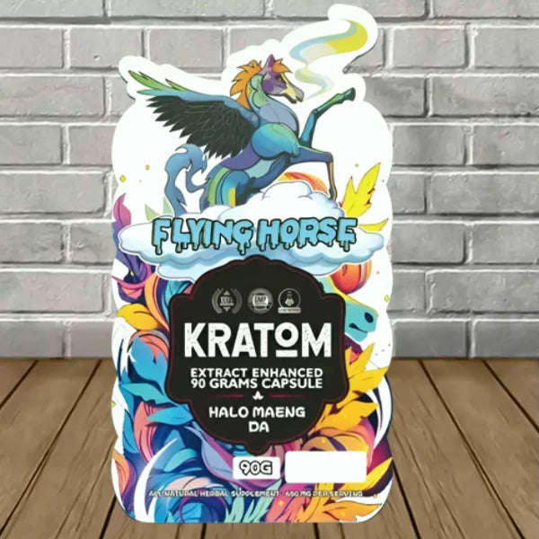 Flying Horse Extract Enhanced Kratom Capsules 132ct