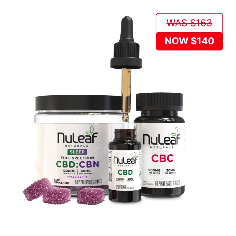 Nuleaf Naturals Focus & Energize Bundle