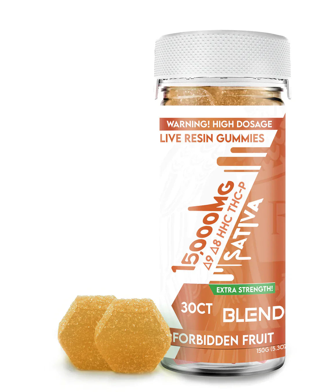 Blend Live Resin Delta 9 + THCP Blend Gummies 2500mg - 15000mg Best Price