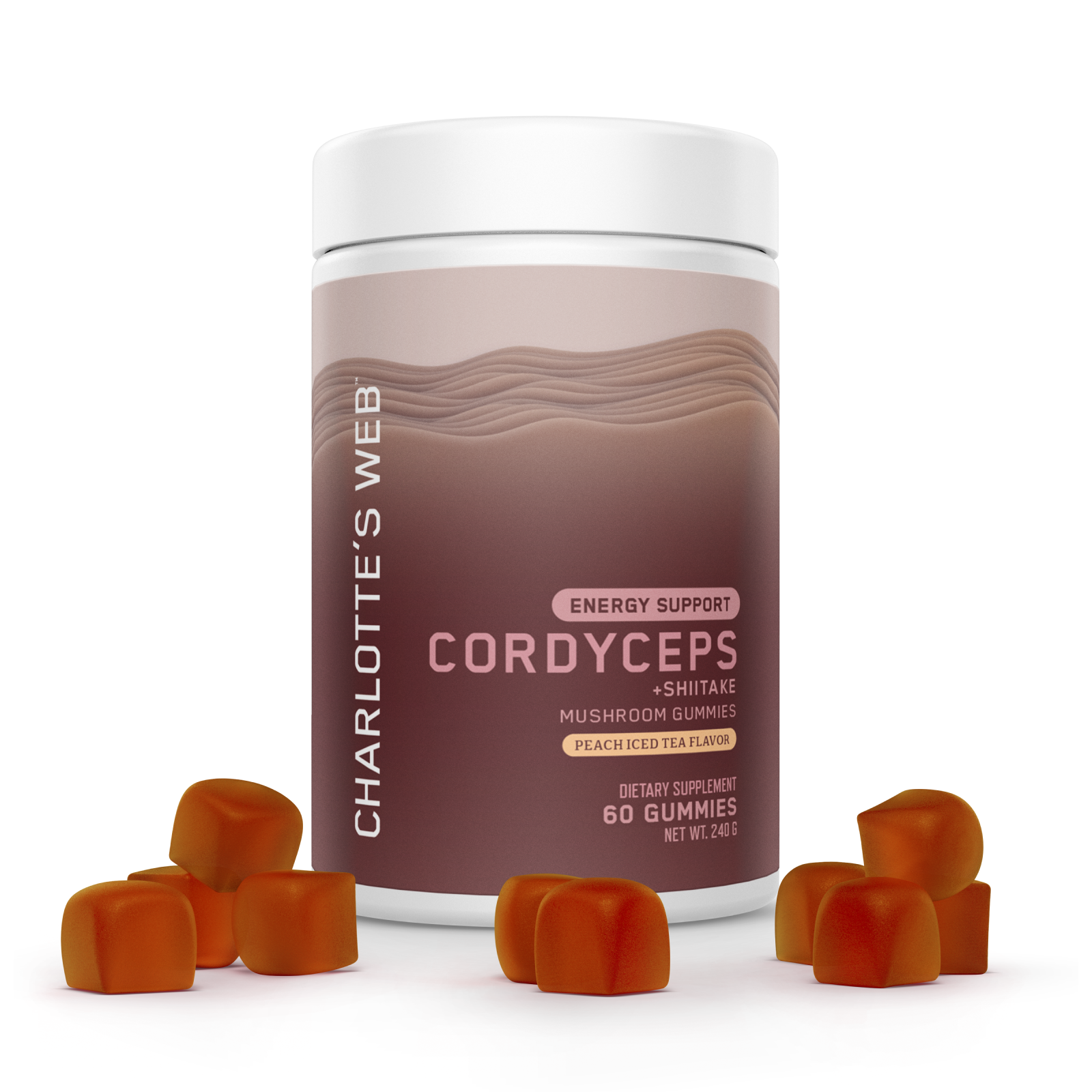 Charlotte's Web Energy Support with Cordyceps & Shiitake Mushroom Gummy