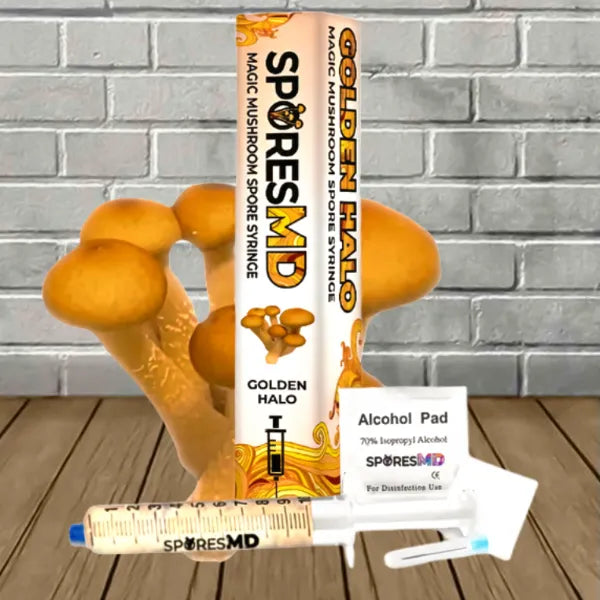 SporesMD Golden Halo Mushroom Spore 10ml