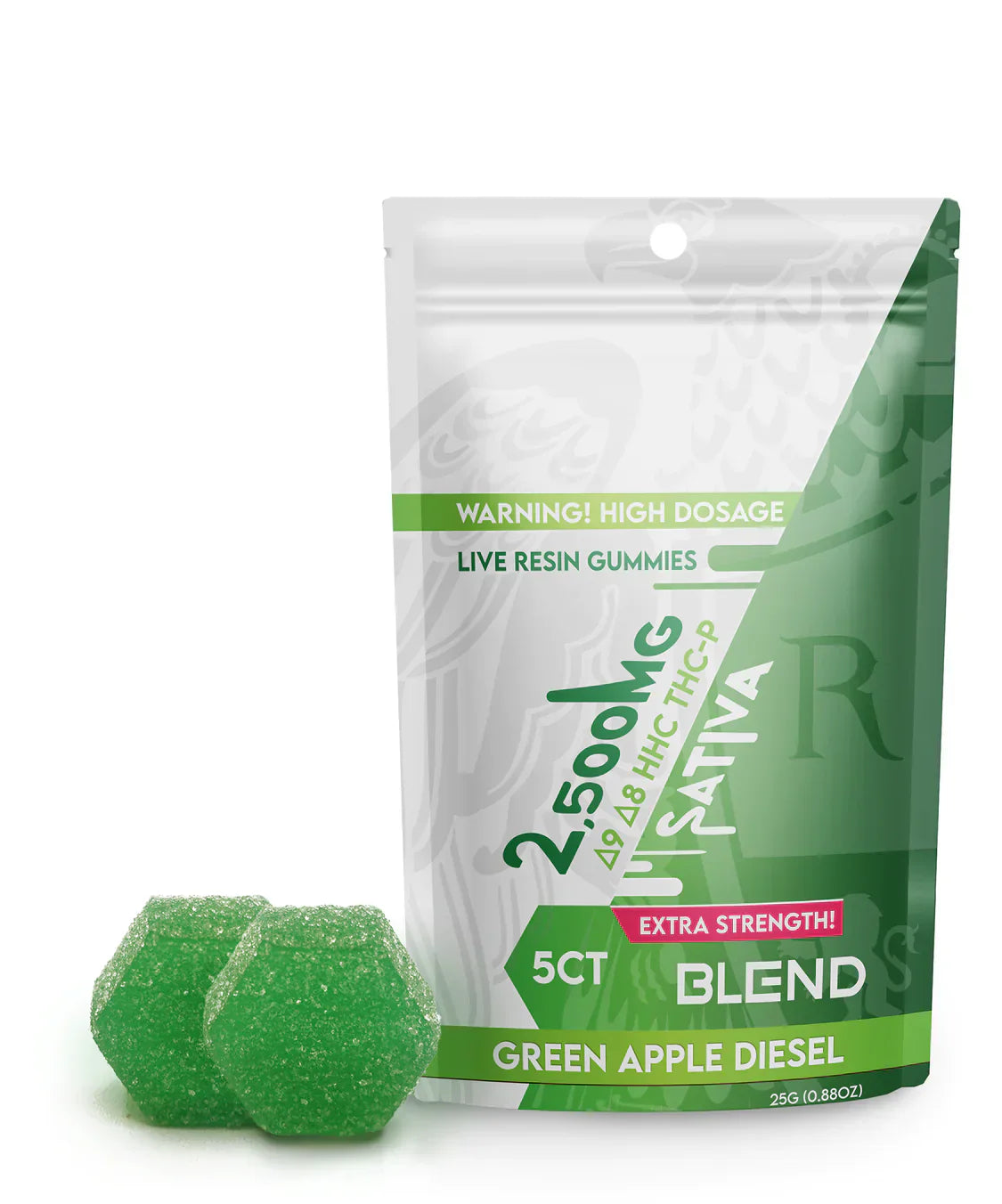 Blend Live Resin Delta 9 + THCP Blend Gummies 2500mg - 15000mg Best Price