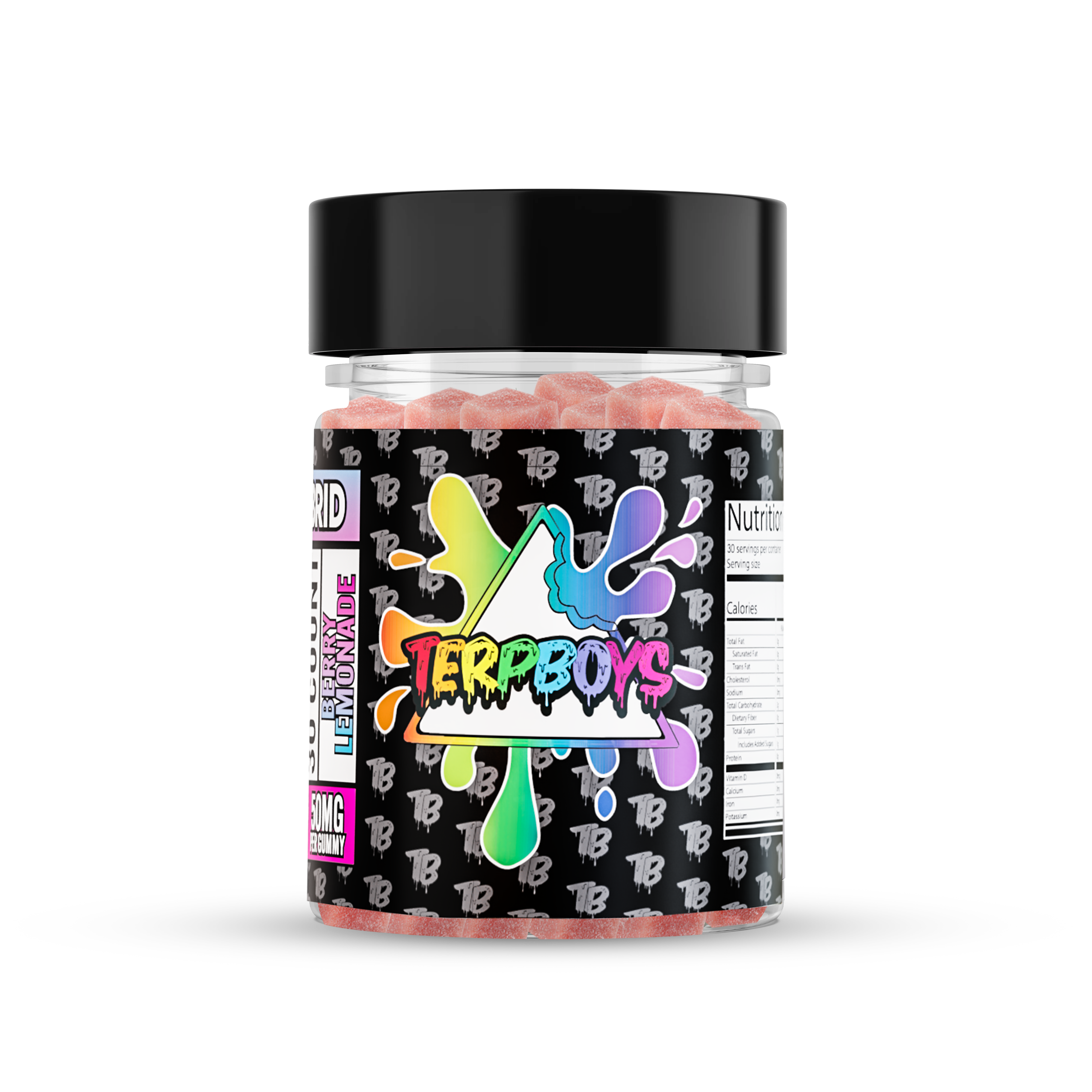 TerpBoys Berry Lemonade Hybrid Delta 9 Gummies