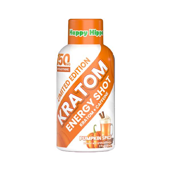 Happy Hippo Kratom Energy Shot 2oz