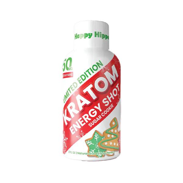 Happy Hippo Kratom Energy Shot 2oz