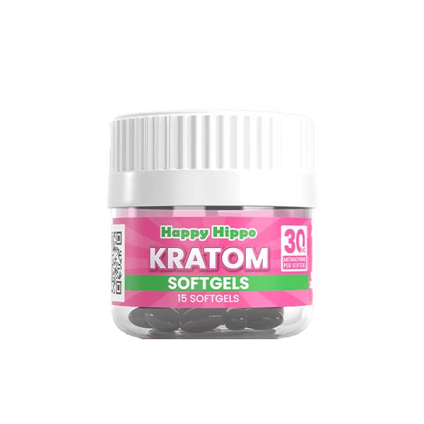 Happy Hippo Kratom Extract Softgels 30mg