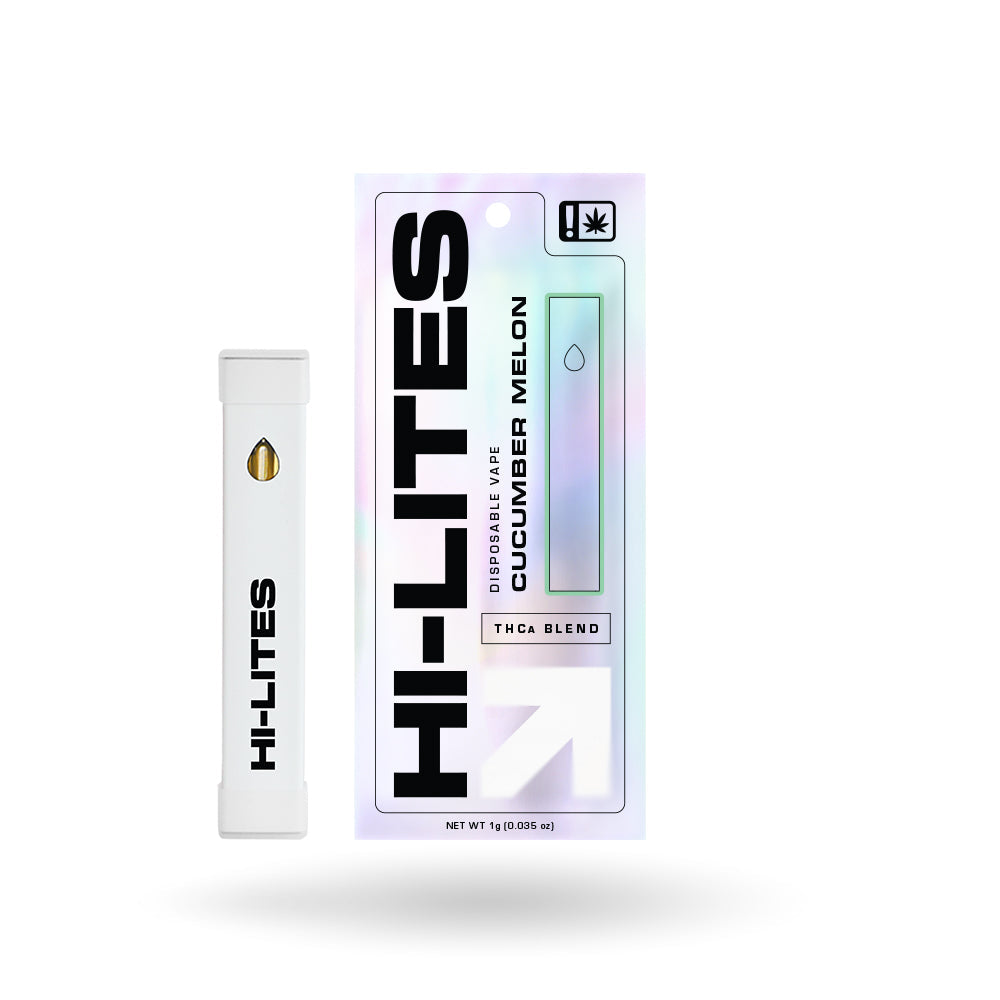 Hi-Lites THCa Disposable: Cucumber Melon