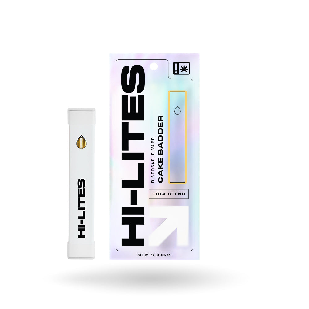 Hi-Lites THCa Disposable: Cake Badder