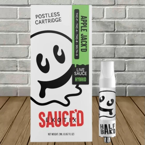 Half Bak’d Sauce’d Exotix Vape Cartridge 2g Best Price