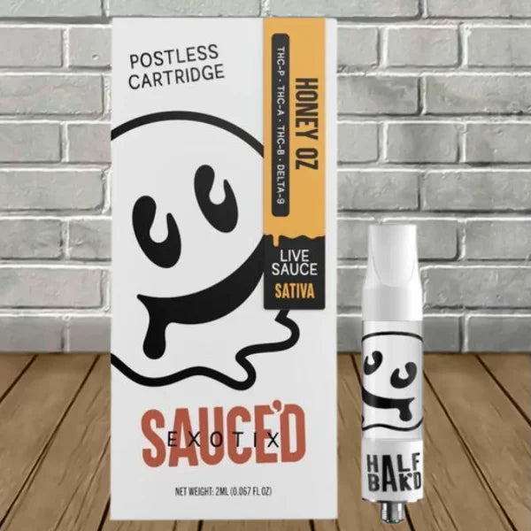 Half Bak’d Sauce’d Exotix Vape Cartridge 2g Best Price