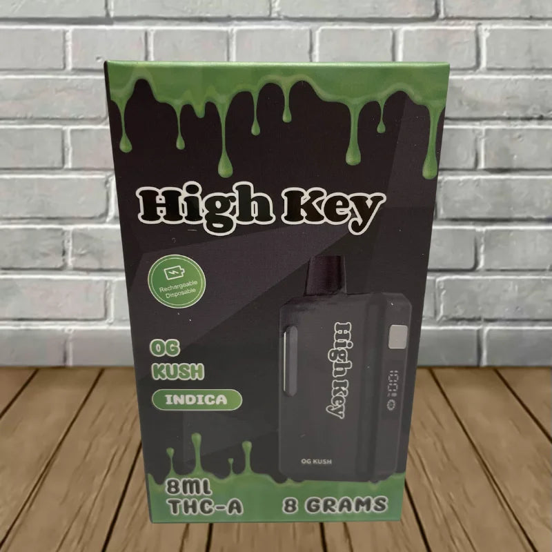 High Key THCa Blend Disposable Vape 8ml