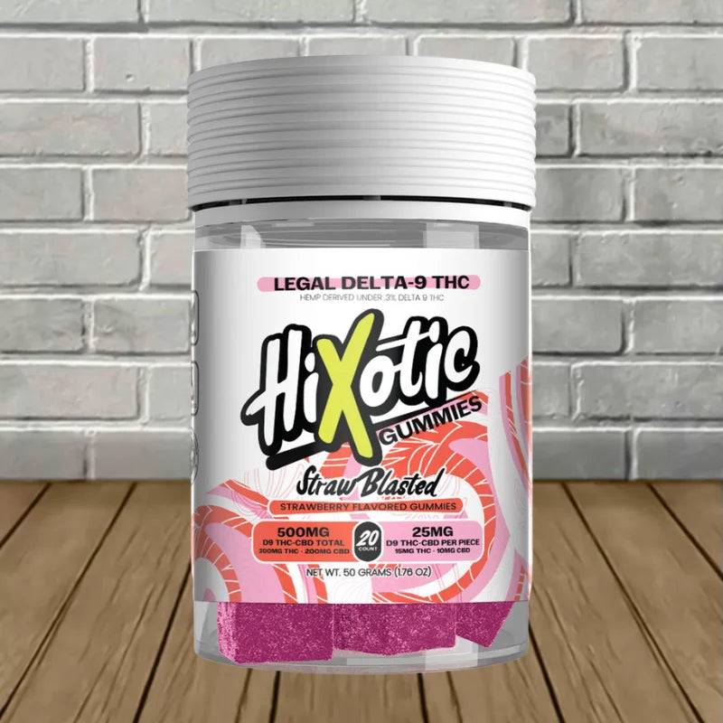 Hixotic Delta 9 THC + CBD Gummies 500mg Best Price