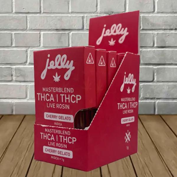 NYB Labs Jelly Live Rosin Masterblend THCa | THCP Vape Cartridge 1g