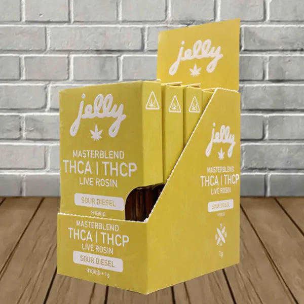 NYB Labs Jelly Live Rosin Masterblend THCa | THCP Vape Cartridge 1g