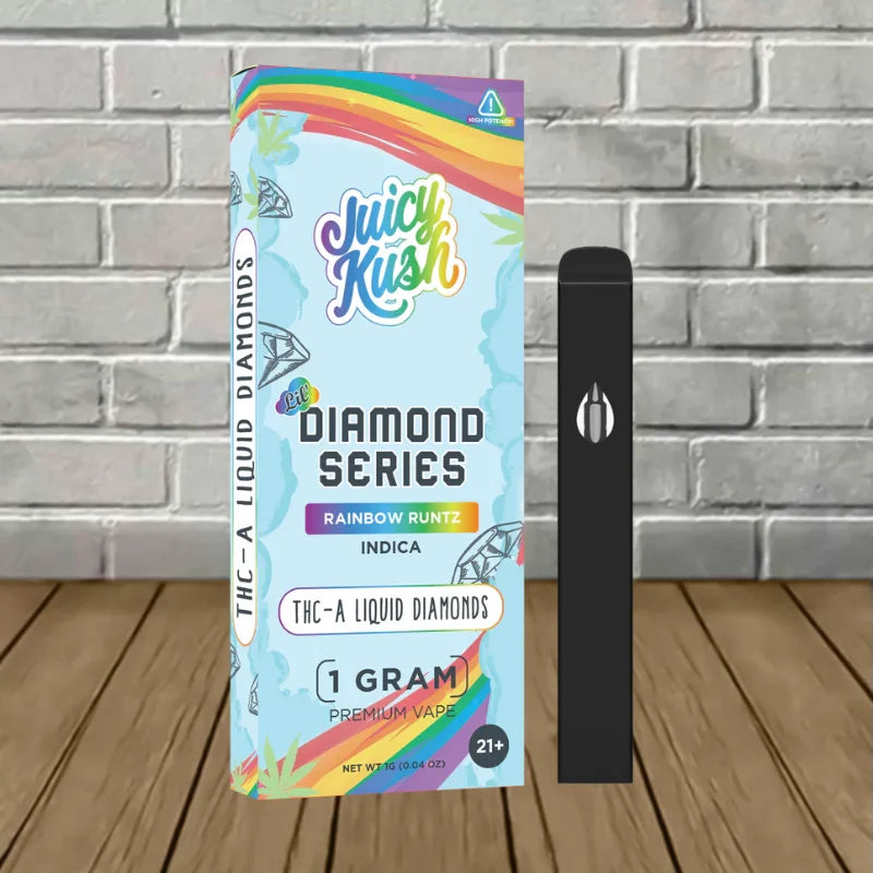 Juicy Kush Diamond Series THCA + D8 1g Disposable Best Price