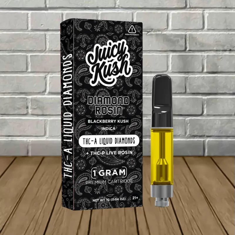 Juicy Kush Diamond Rosin THCa + THCp 1g Vape Cart Best Price