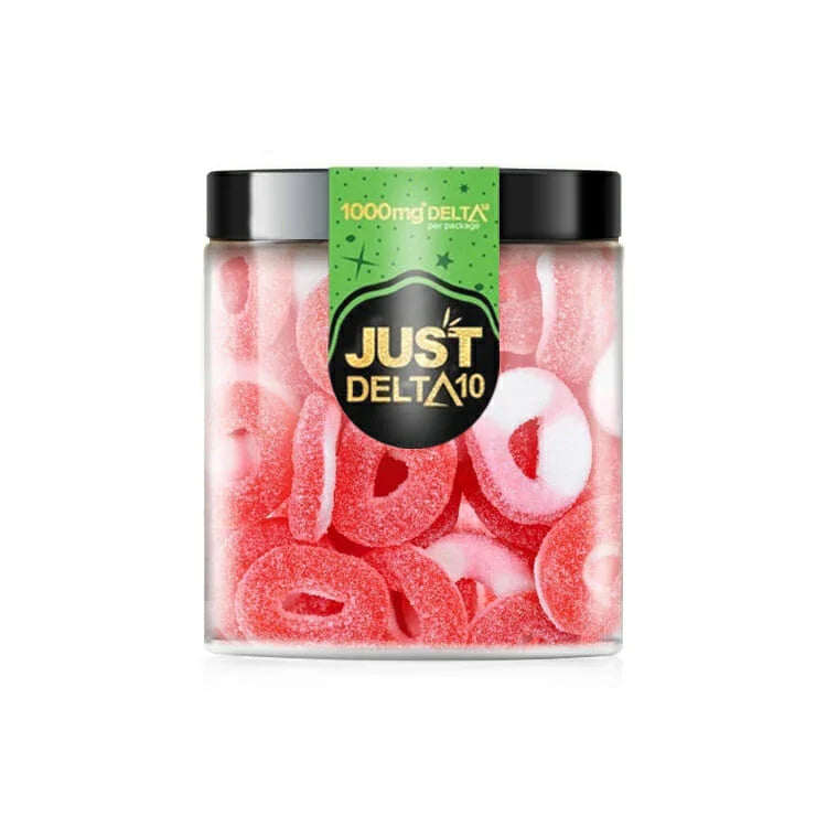 Just Delta: Delta 10 THC Gummies Watermelon Rings