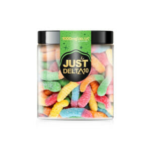 Just Delta: Delta 10 Gummies THC Sour Worms