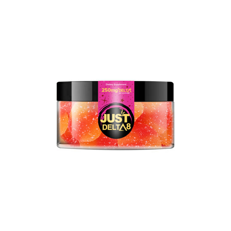 Just Delta: Delta 8 Gummies Exotic Peaches 250mg