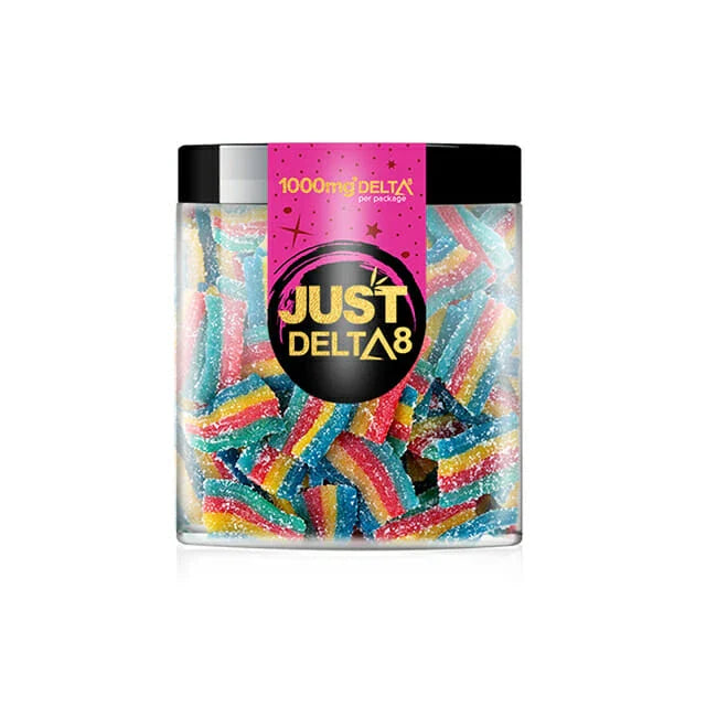 Just Delta - Delta 8 Rainbow Ribbons Gummies