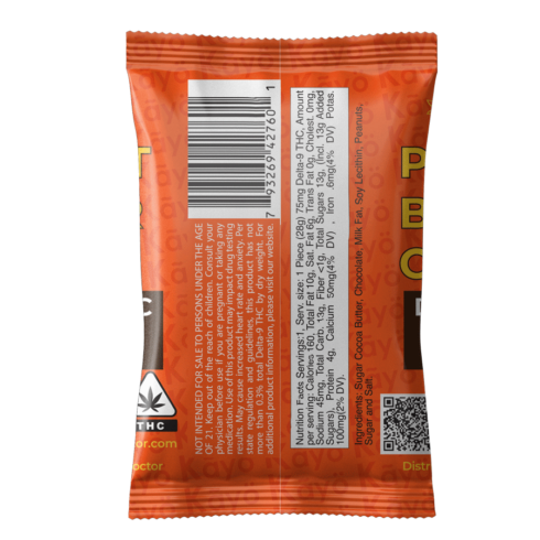 The Hemp Doctor THC Peanut Butter Cup | 75MG D9 THC