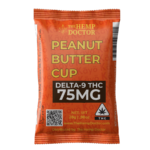 The Hemp Doctor THC Peanut Butter Cup | 75MG D9 THC