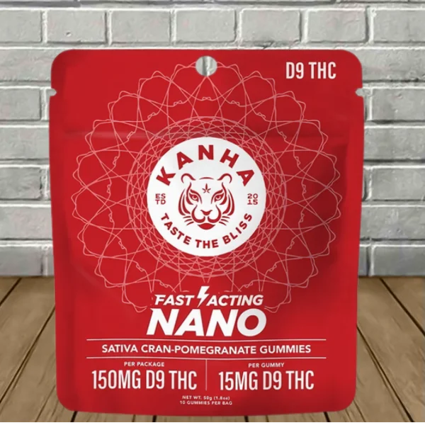 Kanha Nano Infused Delta 9 THC Gummies 150mg