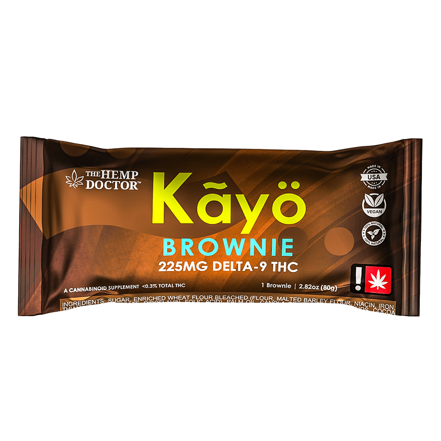 The Hemp Doctor Kayo Delta 9 Brownie (225mg)