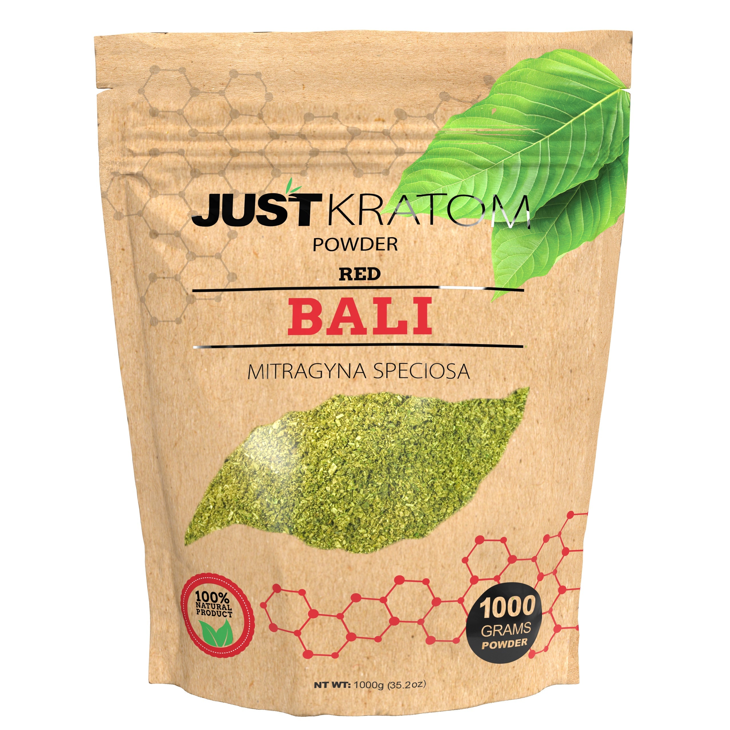 Just Kratom Red Bali Kratom Powder