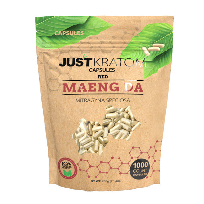 Just Kratom Red Maeng Da Kratom Capsules