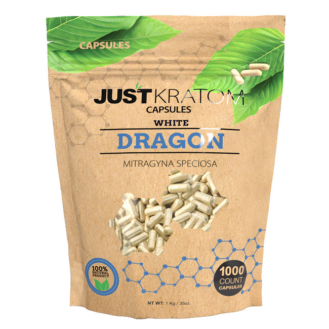 Just Kratom White Dragon Kratom Capsules