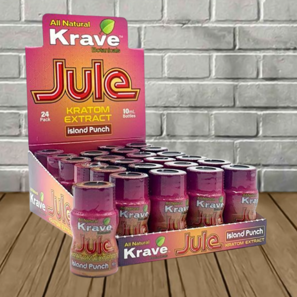 Krave Botanicals Jule Kratom Extract Shot Case 24ct Best Price