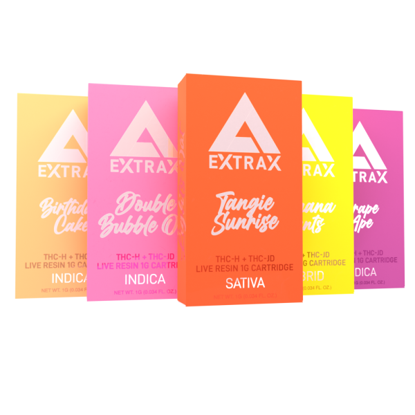 Delta Extrax THCh + THCjd 1G Cartridges Best Sales Price - Vape Cartridges