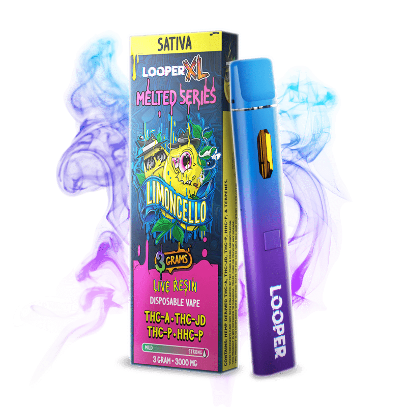 Looper Vape Melted Series 3G Disposable: Limoncello