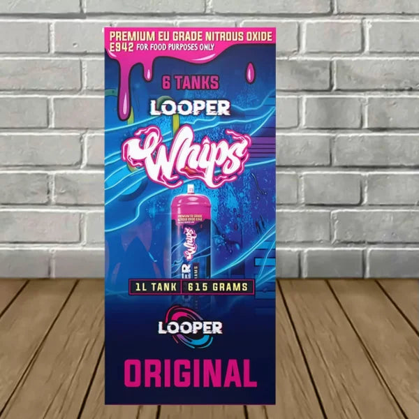 Looper Whips Flavored Nitrous Oxide Tank 1L 615g Best Price